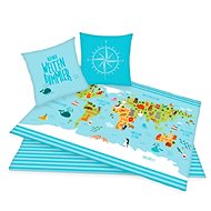 World map 140×200, 70×90 - Bed Linen