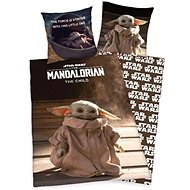 Star Wars Mandalorian Baby Yoda, bavlna, 140×200 cm, 70×90 cm - Obliečky