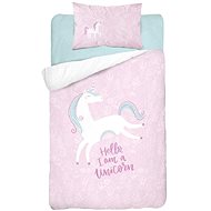 Bamboo and cotton Unicorn Pink, 100×135 - Bed Linen