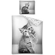 Sweet Animals kotě 140×200, 70×80 - Povlečení