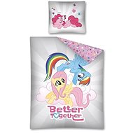 My Little Pony grey Cotton, 140×200, 70×80 cm - Bed Linen