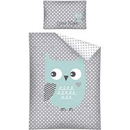 Owl turquoise 100×135, 40×60 - Bed Linen