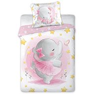 Elephant pink Cotton, 100×135, 40×60 cm - Bed Linen