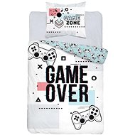Game Over, white, 140×200 cm - Povlečení