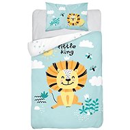 Bamboo-cotton Lion, greenish, 100×135 cm - Bed Linen