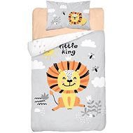 Bamboo-cotton Lion, grey, 100×135 cm - Bed Linen