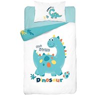 Bamboo-cotton Dinosaur, green, 100×135 cm - Bed Linen