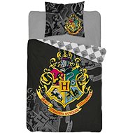 Harry Potter Black Cotton, 140×200, 70×80 cm - Bed Linen