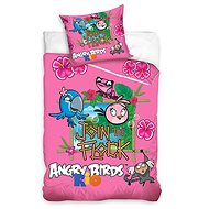 Angry Birds Rio růžová 140×200 - Povlečení