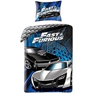 Fast and Furious blue Cotton, 140×200, 70×90 cm - Bed Linen