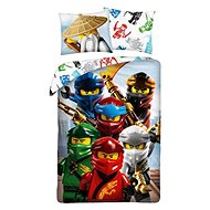 Lego Ninjago, město, 140×200 cm - Povlečení