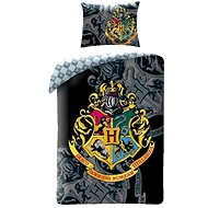 Harry Potter Black, 140×200 - Bed Linen