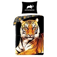 Animal Planet, Tiger, 140×200 cm - Bed Linen