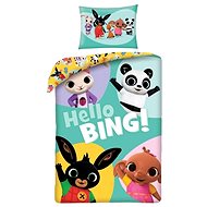 Bavlněné ve vaku, Králíček Bing, Hello Bing!, 100×135 cm - Povlečení