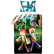 Minecraft and monsters, 140×200 cm - Bed Linen