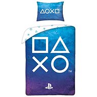 Playstation Blue Bavlna, 140×200, 70×90 cm - Povlečení