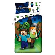 Minecraft Attack, 140×200 cm - Bed Linen