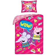 Peppa Pig wow Cotton, 140×200, 70×90 cm - Bed Linen