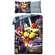 Super Mario Bowser Cotton, 140×200, 70×90 cm - Bed Linen