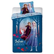 Cotton Ice Kingdom 2, sisters, blue, 140×200 cm - Bed Linen