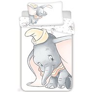 Dumbo Grey baby, bavlna, 100×135, 40×60 cm - Povlečení