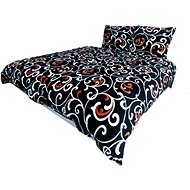 mikroflanel, Orient Black, 140×200×90×70 cm - Povlečení