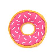 ZippyPaws Jumbo Donutz Strawberry - Dog Toy