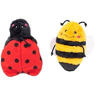 ZippyPaws Bee and Ladybug - Dog Toy
