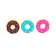 ZippyPaws Miniz Donuts - Dog Toy