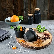 Zassenhaus Mortar and pestle with tray 8 cm cast iron - Mortar