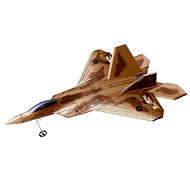Plane F22 Raptor Brown - RC Model