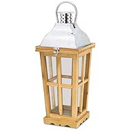 Z - TRADE Wooden lantern with metal, 19 × 46 cm, natural - Lantern