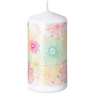 Z - TRADE Roller 60 × 120 mm Modern Flowers - Candle