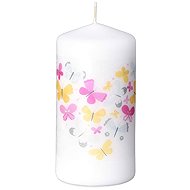Z - TRADE Roller 60 × 120 mm Hearts with Butterflies - Candle