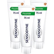 SENSODYNE Fluoride 3 × 75 ml - Toothpaste