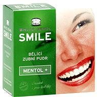 WHITE PEARL Smile bieliaci púder Mentol+ 30 g - Prípravok na bielenie zubov