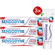 SENSODYNE Sensitivity & Gum Whitening 3×75 ml - Toothpaste