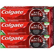 COLGATE Max White Charcoal 3 × 75 ml - Toothpaste