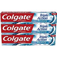 COLGATE Triple Action White 3 × 75 ml - Toothpaste