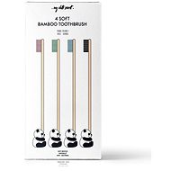 MY WHITE SECRET Bamboo brush 4 pcs - Toothbrush