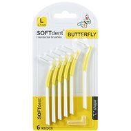 SOFTdent Butterfly 0.7mm, 6 pcs - Interdental Brush