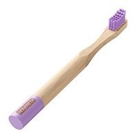 KUMPAN AS05 Children's Bamboo Toothbrush - Purple - Children's Toothbrush
