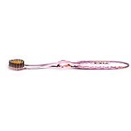 Nano-b Toothbrush with Gold and Activated Charcoal - Pink - Toothbrush