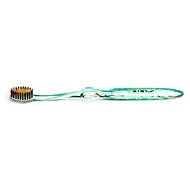 Nano-b Toothbrush with Gold and Activated Charcoal - Green - Toothbrush