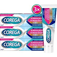 COREGA OM For dentures Gum protection 3×40 g - Dental Adhesive