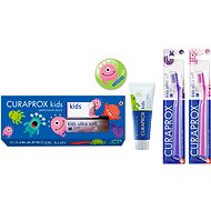 CURAPROX Kids Limited Edition, 2× kids toothbrush + mint toothpaste 60 ml - Gift Set
