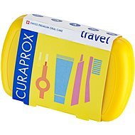 CURAPROX Travel set, yellow - Oral Hygiene Set