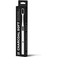 WOOM Charcoal Soft, black - Toothbrush