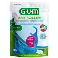 GUM Easy Flosser Cool Mint 30 db - Fogselyem