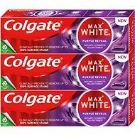COLGATE Max White Purple Reveal 3x 75 ml - Fogkrém